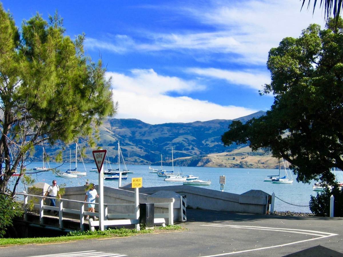 Bruce Waterfront Apartments Akaroa Exteriör bild